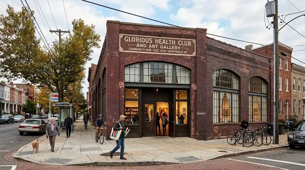 Historic Glorious Health Club location in Northeast Washington, DC