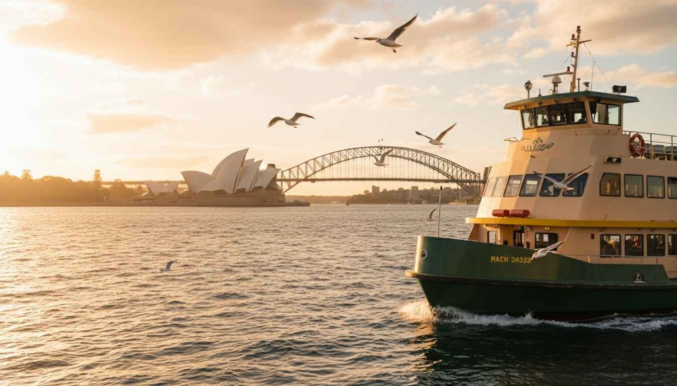 best places to visit by ferry in sydney