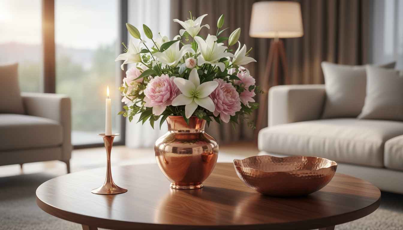 copper home decor accessories